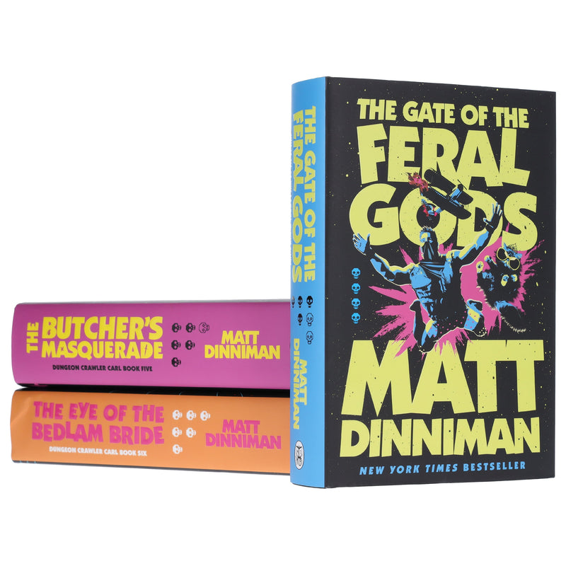 Dungeon Crawler Carl Series (Book 4-6) by Matt Dinniman 3 Books Collection Set - Fiction - Hardback Fiction Penguin Random House