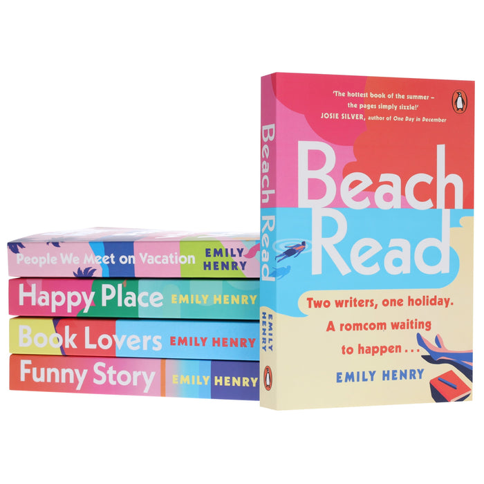 Beach Read Collection By Emily Henry: 5 Books Set - Fiction - Paperback Fiction Penguin Random House