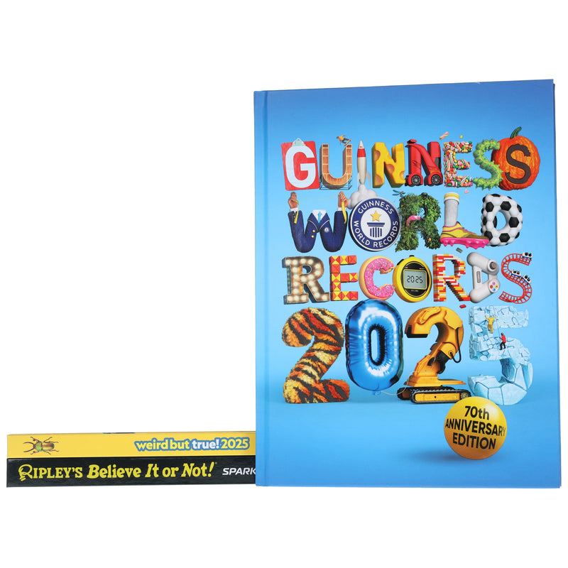Mind Blowing Facts & Records 2025 Collection 3 Books Set – Non Fiction - Hardback Non-Fiction Various