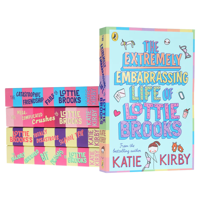 Lottie Brooks Series By Katie Kirby 5 Books Collection Set - Ages 9-12 - Paperback 9-14 Penguin Random House