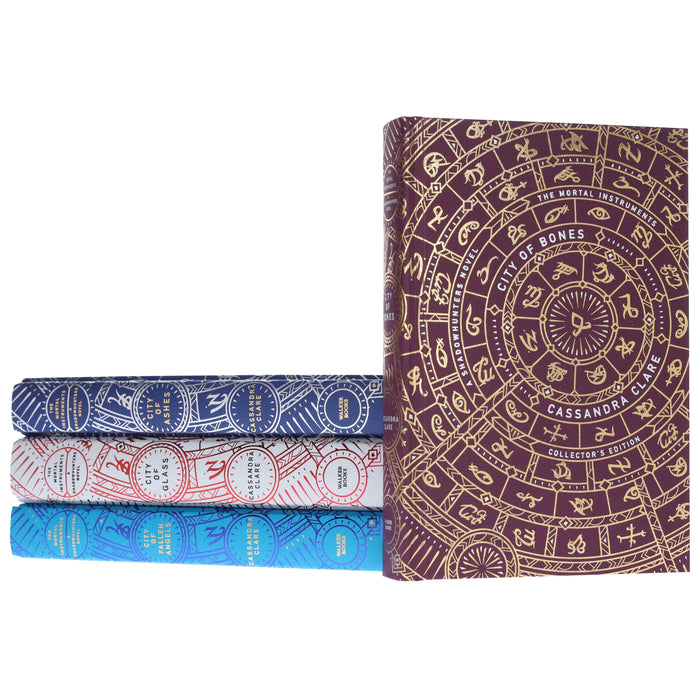 The Mortal Instruments by Cassandra Clare (A Shadowhunters Novel) 4 Book Collector's Edition Set - Ages 14+ - Hardback Fiction Walker Books Ltd