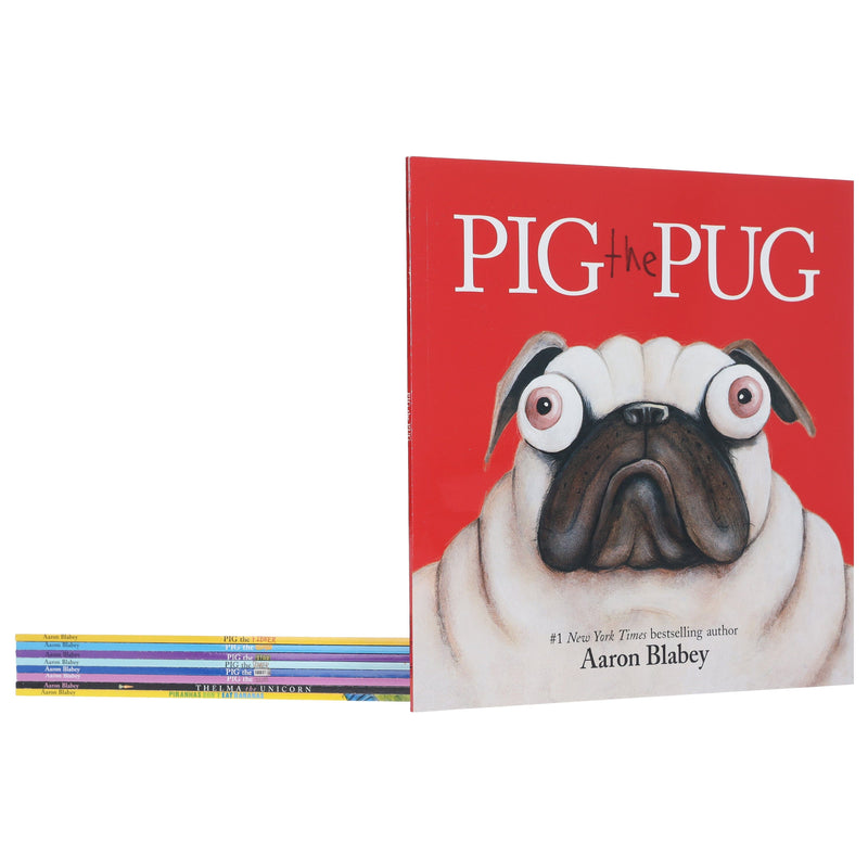 Pig The Pug & Friends by Aaron Blabey 9 Books Boxed Set (Includes Exclusive Poster!) - Ages 3+ - Paperback 3-5 Scholastic