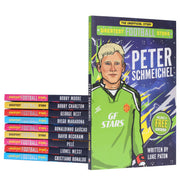 The Greatest Football Stars by Luke Paton 10 Books Collection Box Set - Ages 7+ - Paperback 7-9 Sweet Cherry Publishing