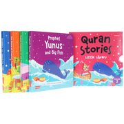 Quran Stories Little Library (Vol. 2) By Saniyasnain Khan 4 Books Collection Box Set - Ages 0-5 - Board Book 0-5 Good Word Books