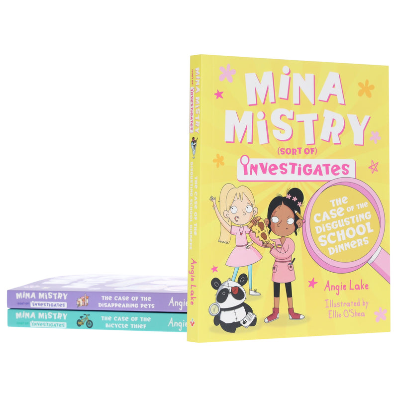 Mina Mistry Sort Of Investigates Series 3 Books Collection Set By Angie Lake - Ages 7-9 - Paperback 7-9 Sweet Cherry Publishing
