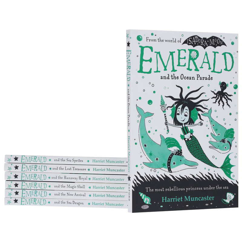 Emerald Series Book 1-7 (World of Isadora Moon) By Harriet Muncaster: 7 Books Collection Set - Ages 5-7 - Paperback 5-7 Oxford University Press