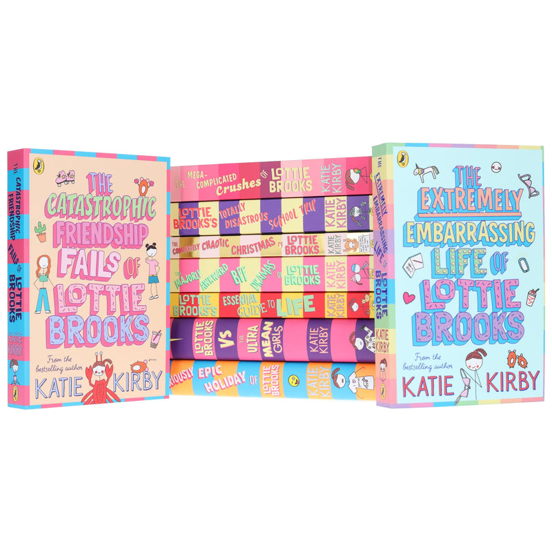 Lottie Brooks Series By Katie Kirby 9 Books Collection Set - Ages 9-12 - Paperback/Hardback 9-14 Penguin Random House