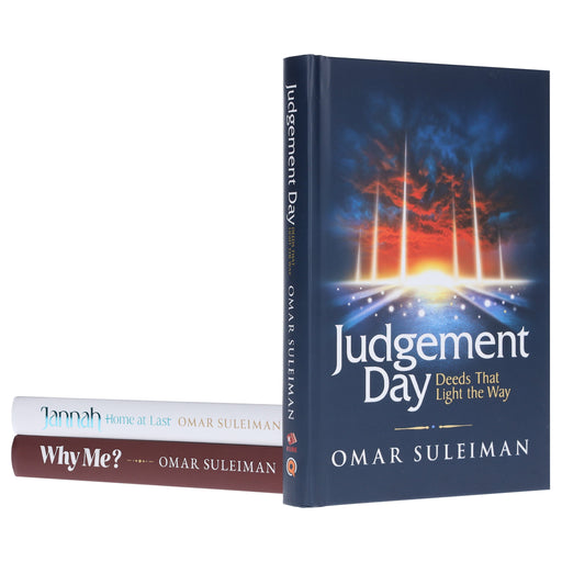 Judgement Day, Jannah & Why Me?: By Omar Suleiman 3 Books Collection Set - Non Fiction - Hardback Non-Fiction Kube Publishing