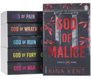 Legacy of Gods Series Dark Romance by Rina Kent: Complete Collection 6 Books Set - Fiction - Paperback Fiction Penguin