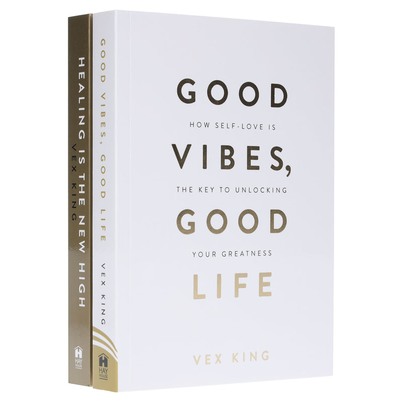 Vex King 2 Books Set (Good Vibes, Good Life/Healing Is the New High) - Non-Fiction - Paperback/Hardback Non-Fiction Hay House UK Ltd