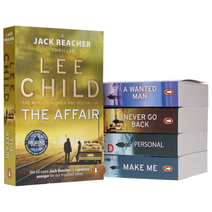 Jack Reacher by Lee Child: Books 16-20 Collection Set - Fiction - Paperback Fiction Penguin Random House