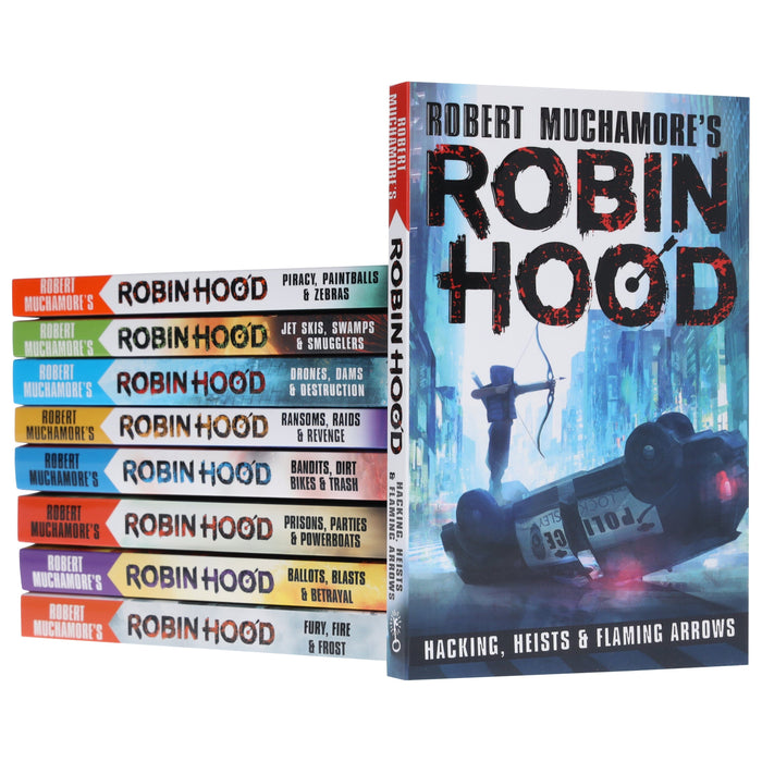 Robin Hood Series by Robert Muchamore 9 Books Collection Set - Ages 10-17 - Paperback 9-14 Bonnier Books Ltd