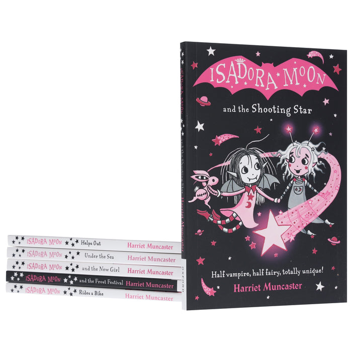 Isadora Moon Series By Harriet Muncaster: illustrated 6 Books Collection Set - Ages 5+ - Paperback 5-7 Oxford University Press