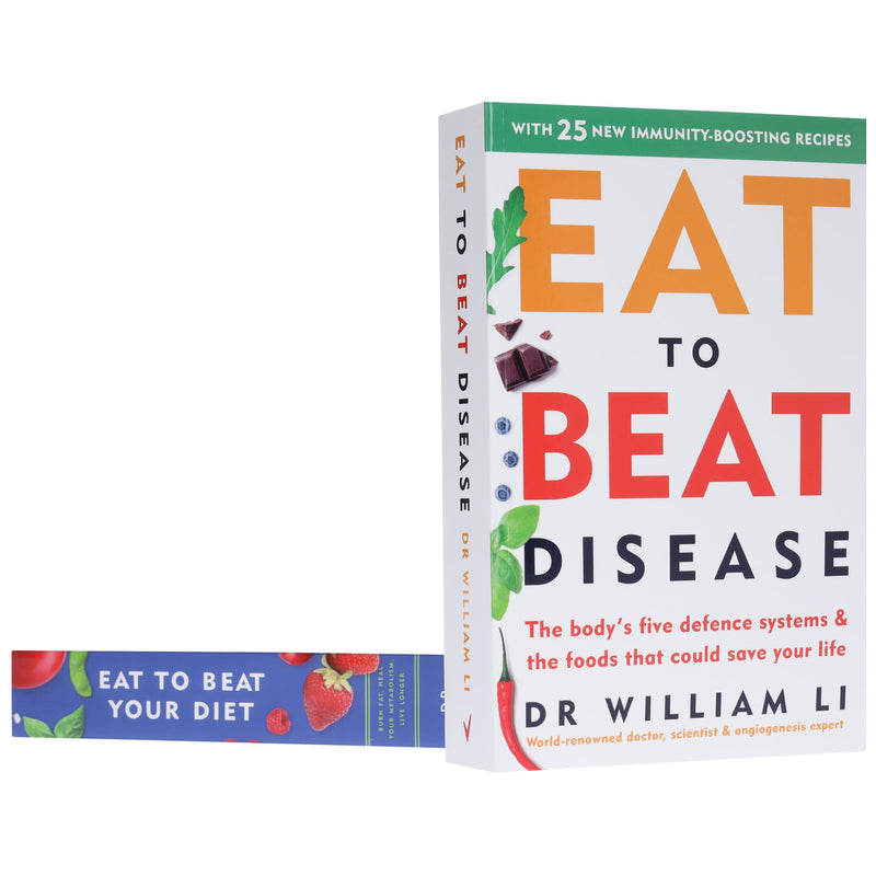 Dr William Li's Eat to Beat Disease & Eat to Beat Your Diet Collection 2 Books Set - Non Fiction - Paperback Non-Fiction Penguin Random House