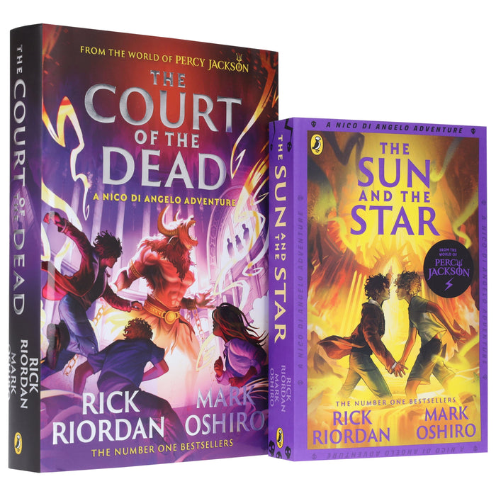 A Nico di Angelo Adventures Series by Rick Riordan & Mark Oshiro 2 Books Collection Set - Ages 9-17 - Paperback/Hardback 9-14 Penguin Random House