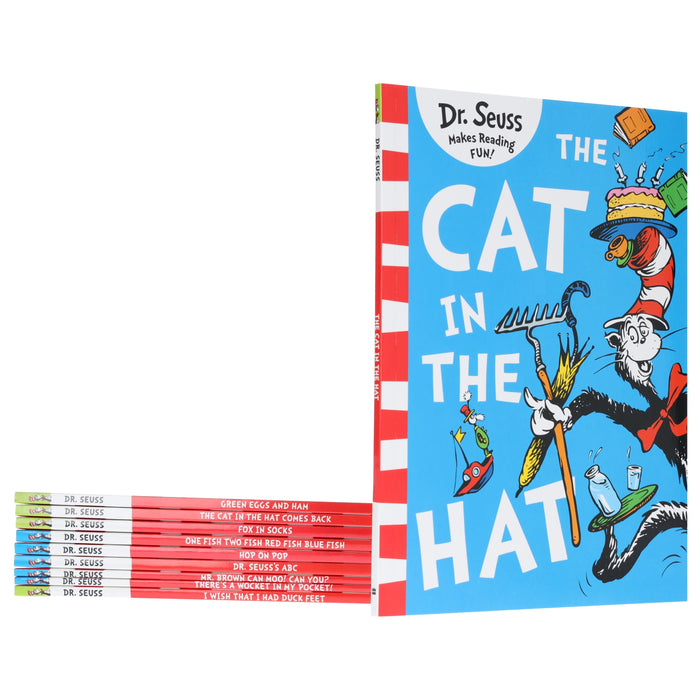 A Classic Case Of Dr. Seuss (Book 1-10) 10 Books Collection Set - Age 3+ - Paperback 3-5 HarperCollins Publishers