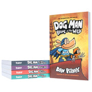 Dog Man 6-10: The Supa Buddies Mega Collection by Dav Pilkey 5 Books Collection Set - Ages 6-12 - Paperback Graphic Novels Scholastic