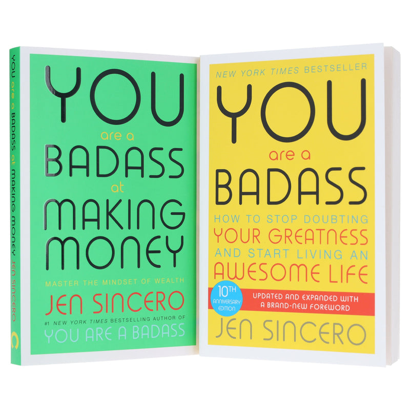 You Are a Badass Series by Jen Sincero 2 Books Collection Set - Non Fiction - Paperback Non-Fiction Hachette