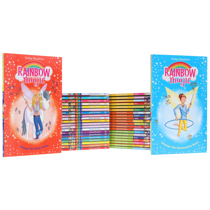 Rainbow Magic The Magical Party and Adventure Series Collection 42 Books Set by Daisy Meadows - Ages 5-7 - Paperback 5-7 Hachette