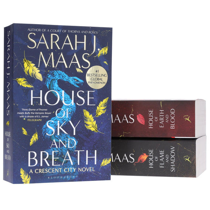 Crescent City Series by Sarah J. Maas 3 Books Collection Box Set - Fiction - Paperback Fiction Bloomsbury Publishing PLC