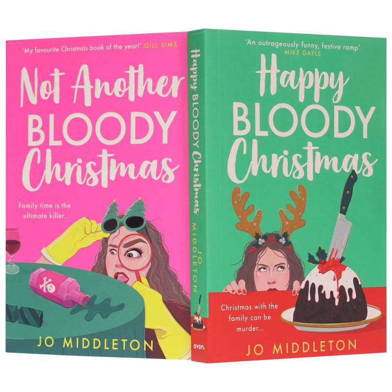 Christmas Murder Mysteries by Jo Middleton 2 Books Collection Set - Fiction - Paperback Fiction HarperCollins Publishers