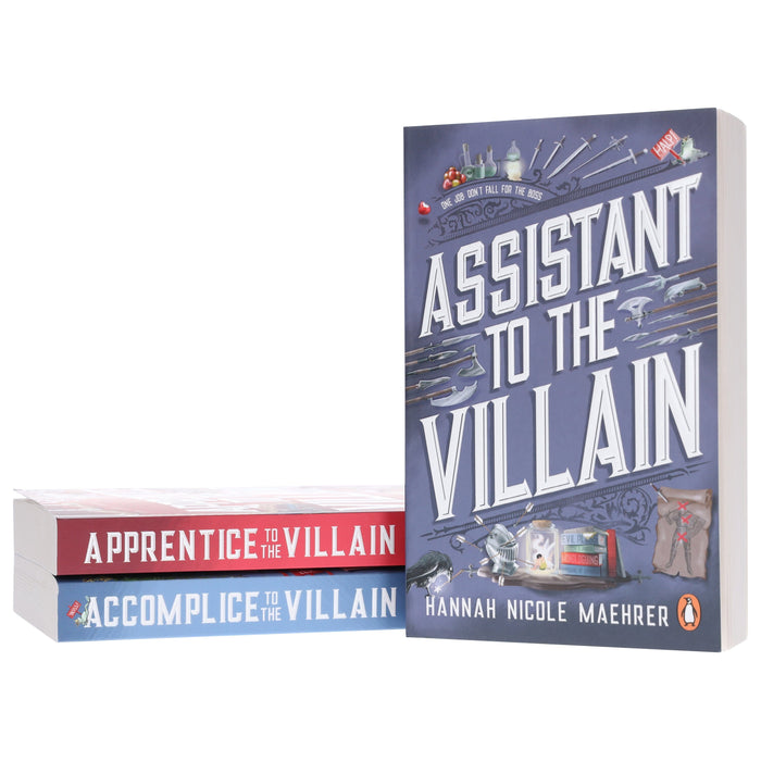 Assistant to the Villain Series By Hannah Nicole Maehrer 3 Books Collection Set - Fiction - Paperback Fiction Penguin Random House