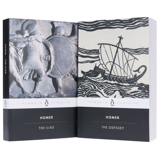 The Odyssey & The Iliad By Homer (Penguin Classics) 2 Books Set - Fiction - Paperback Fiction Penguin Random House