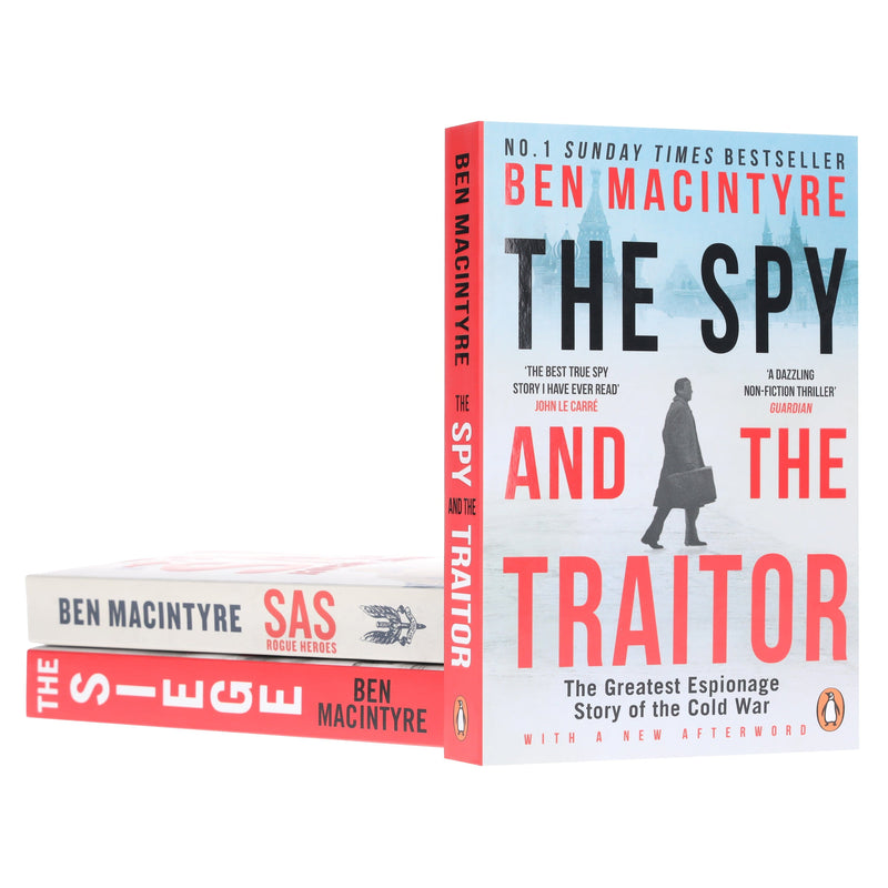 Ben Macintyre 3 Books Collection Set - Non Fiction - Paperback Non-Fiction Penguin Random House