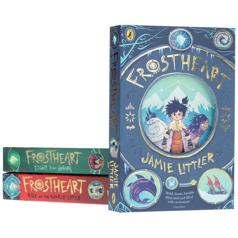 Frostheart Trilogy By Jamie Littler 3 Books Collection Set - Ages 8-12 - Paperback 9-14 Penguin Random House