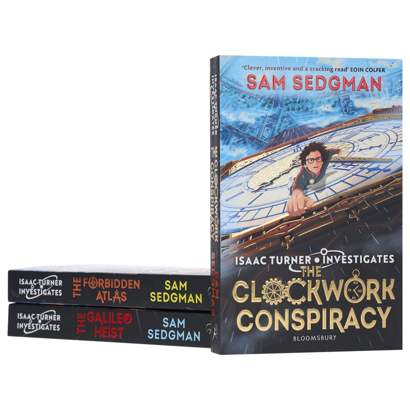 Isaac Turner Investigates Series by Sam Sedgman 3 Books Collection Set - Ages 9-12 - Paperback Fiction Bloomsbury Publishing