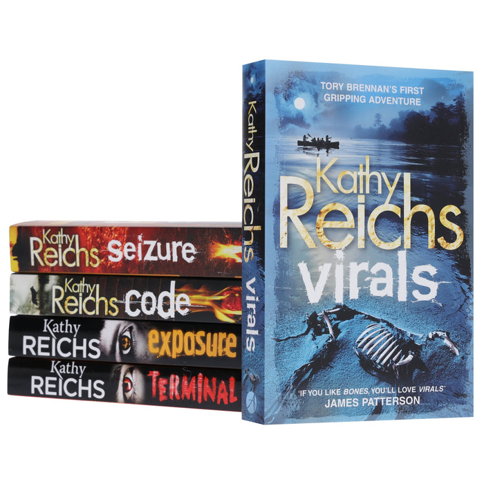 Kathy Reichs Virals Series 5 Books Collection Set - Ages 12-17 - Paperback 9-14 Penguin Random House