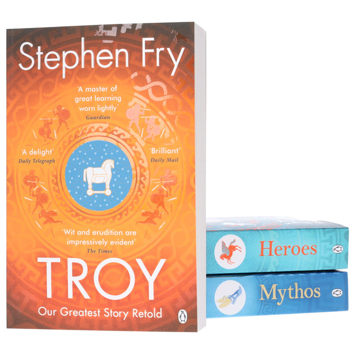 Greek Myths Series By Stephen Fry 3 Books Collection Set - Fiction - Paperback Fiction Penguin