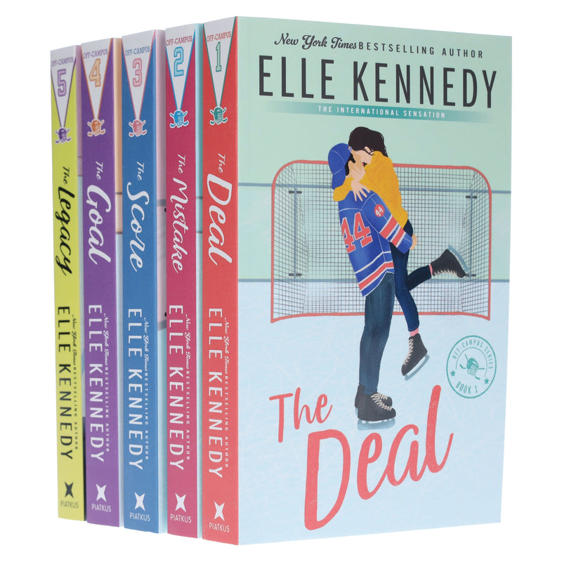 Off-Campus Series By Elle Kennedy 5 Books Collection Set - Fiction - Paperback B2D DEALS Hachette