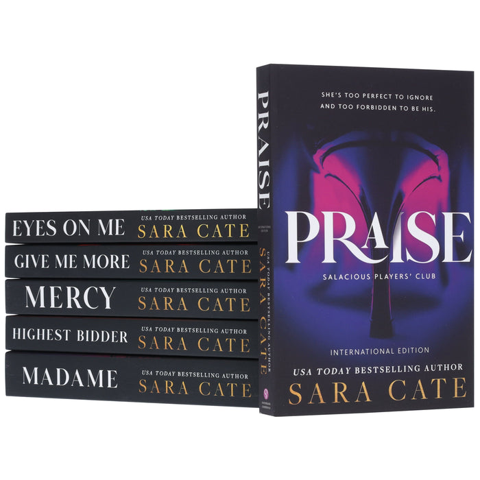 Salacious Players' Club Series By Sara Cate 6 Books Collection Set - Fiction - Paperback Fiction Sourcebooks, Inc