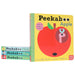 Peekaboo: Apple, Chick, Dog & Cow by Camilla Reid Illustrated 4 Books Collection Set - Ages 0-5 - Board Book 0-5 Nosy Crow Ltd