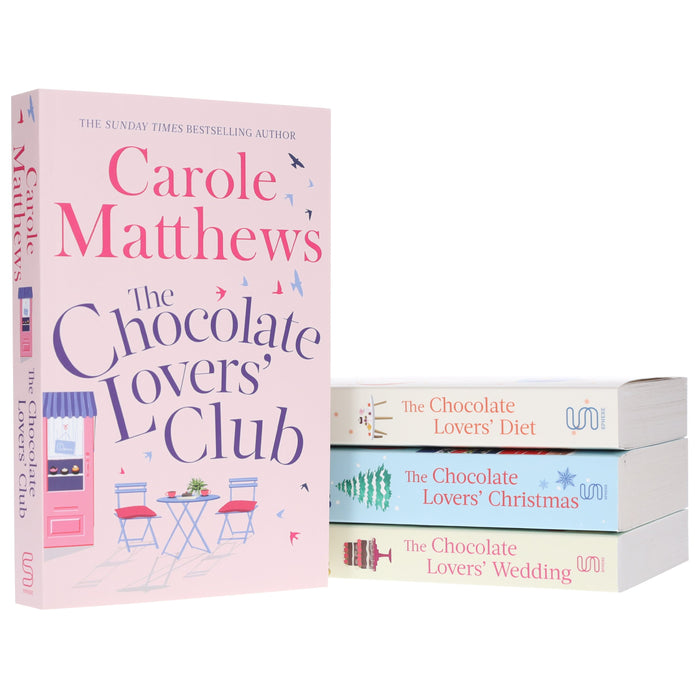 Chocolate Lovers' Club by Carole Matthews 4 Books Collection Set - Fiction - Paperback Fiction Little, Brown Book Group