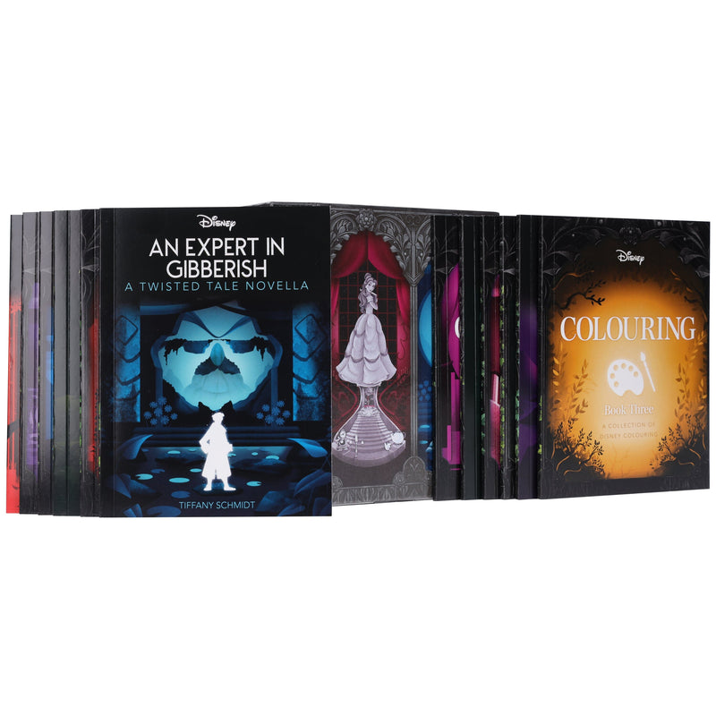 Disney: Advent Calendar Twisted Tales With 24 Books Box Set Including Twisted Story Content - Ages 12-16 - Paperback Young Adult Autumn Publishing