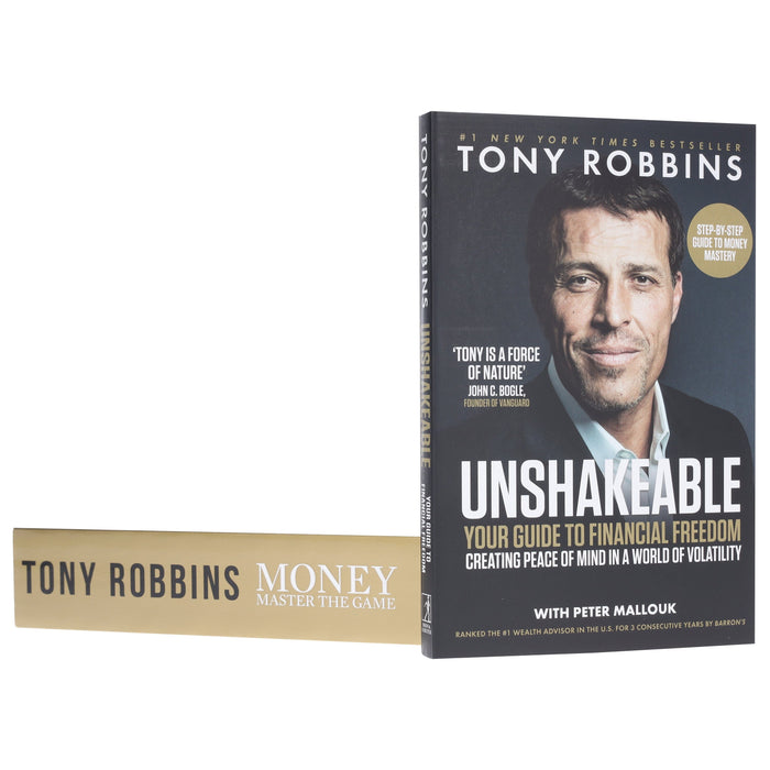 Tony Robbins Collection (Unshakeable: Your Guide to Financial Freedom & Money Master the Game) 2 Books Set - Non Fiction - Paperback Non-Fiction Simon & Schuster