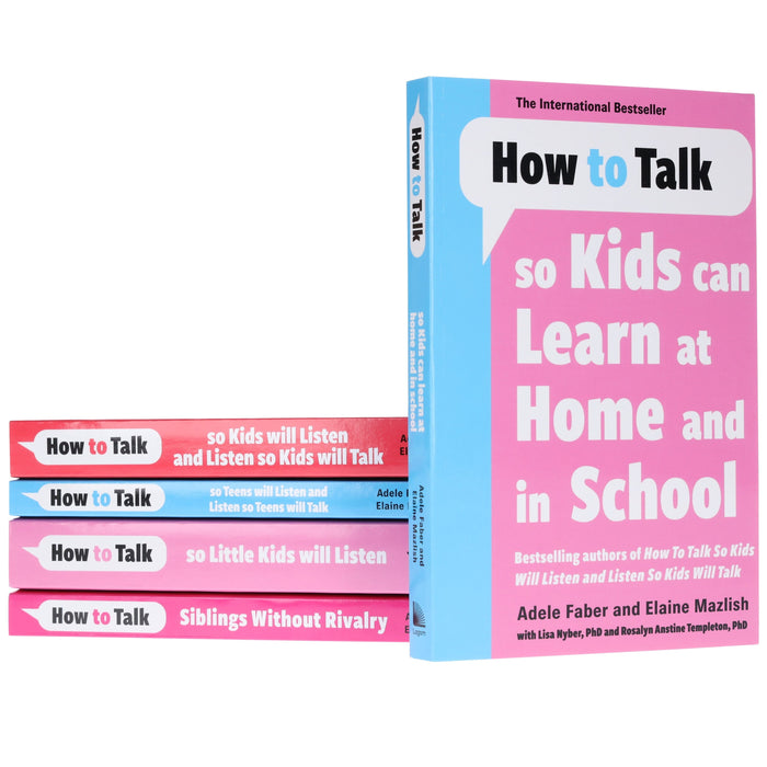 How to Talk Series 5 Books Set By Adele Faber & Elaine Mazlish - Non Fiction - Paperback Non-Fiction Bonnier Books Ltd