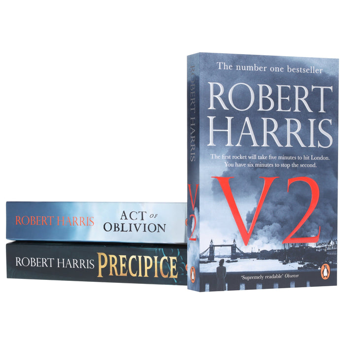 Robert Harris Collection (V2, Act of Oblivion & Precipice) 3 Books Set - Fiction - Paperback Fiction Penguin Random House