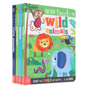 Never Touch The Animals Gift Set 4 Books Collection Box Set - Ages 1+ - Board Book 0-5 Make Believe Ideas