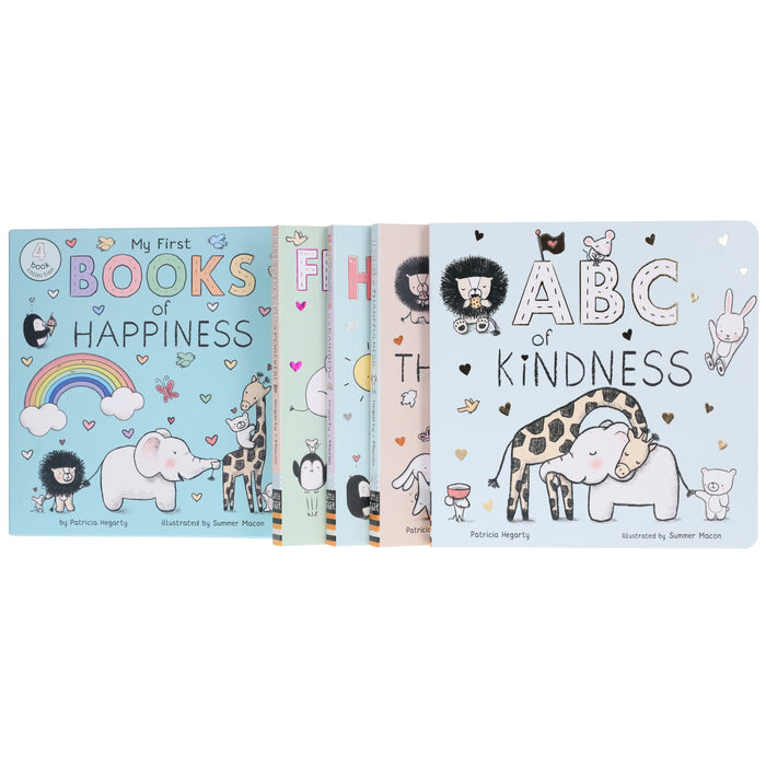 My First Books of Happiness 4 Books Collection Box Set by Patricia Hegarty - Ages 0-5 - Hardback 0-5 Little Tiger Press Group