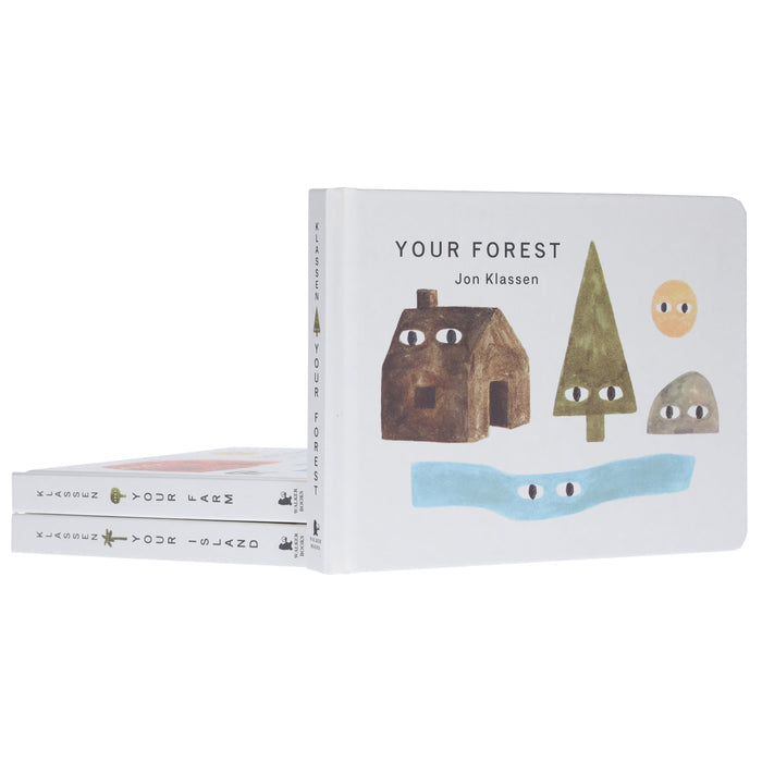 Your Places: A Trio of Board Books for the Youngest of Children by Jon Klassen 3 Books Collection Set - Ages 2-7 - Board Book 0-5 Walker Books
