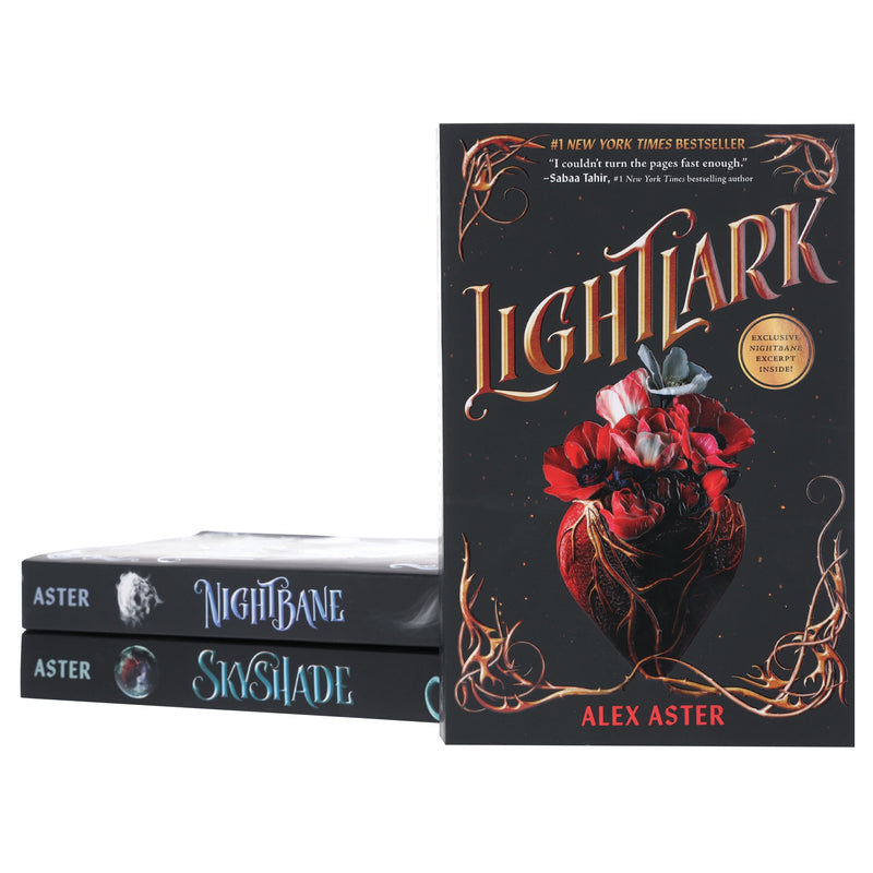 The Lightlark Series By Alex Aster 3 Books Collection Set - Ages 13+ - Paperback Fiction Amulet Books