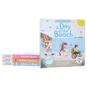 Stories for Your Senses Series by Emma Steel Illustrated 4 Books Collection Set - Ages 3-5 - Board Book (Includes Free Audiobook & Soundscape!) 3-5 Every Cherry Publishing