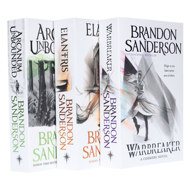 Brandon Sanderson Collection (Arcanum Unbounded, Elantris & Warbreaker) 3 Books Set - Fiction - Paperback Fiction Hachette UK