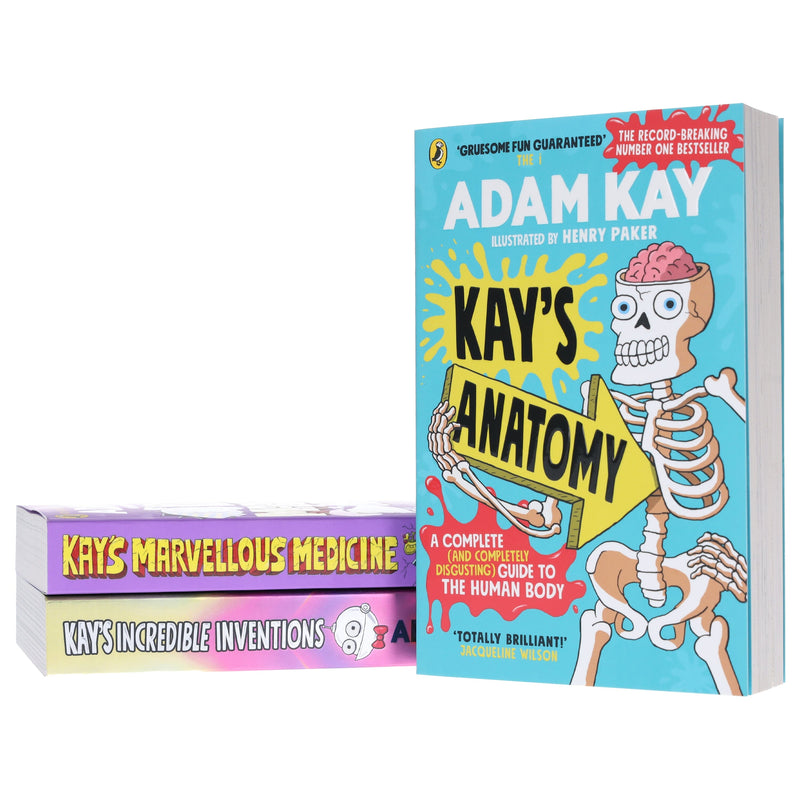 Adam Kay's 3 Books Collection Set - Ages 9+ - Paperback 9-14 Penguin