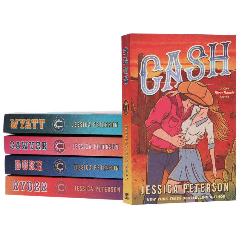Lucky River Ranch Series by Jessica Peterson 5 Books Collection Set - Fiction - Paperback Fiction Hachette
