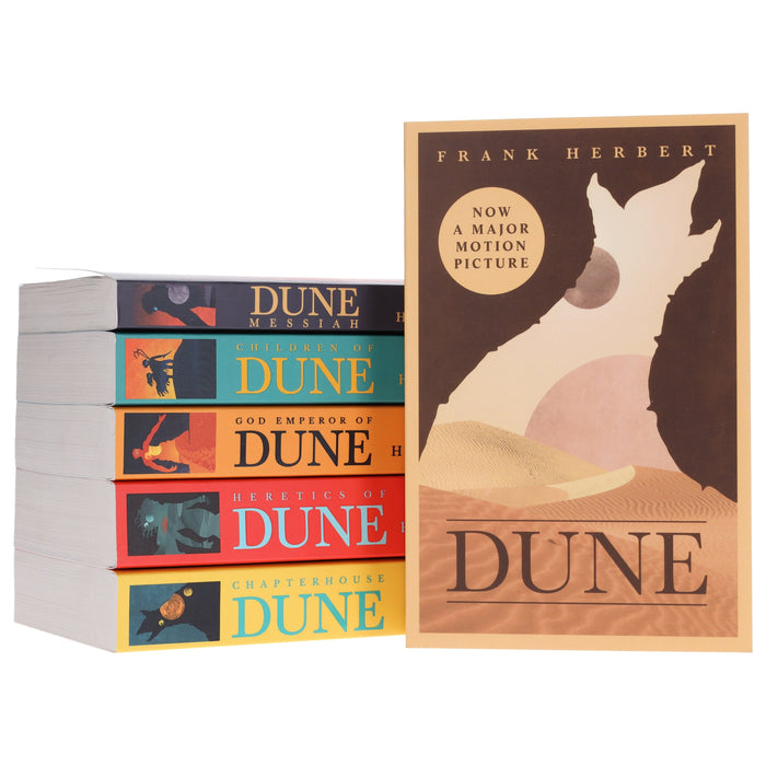 Dune Series By Frank Herbert 6 Books Collection Set - Fiction - Paperback Fiction Hachette