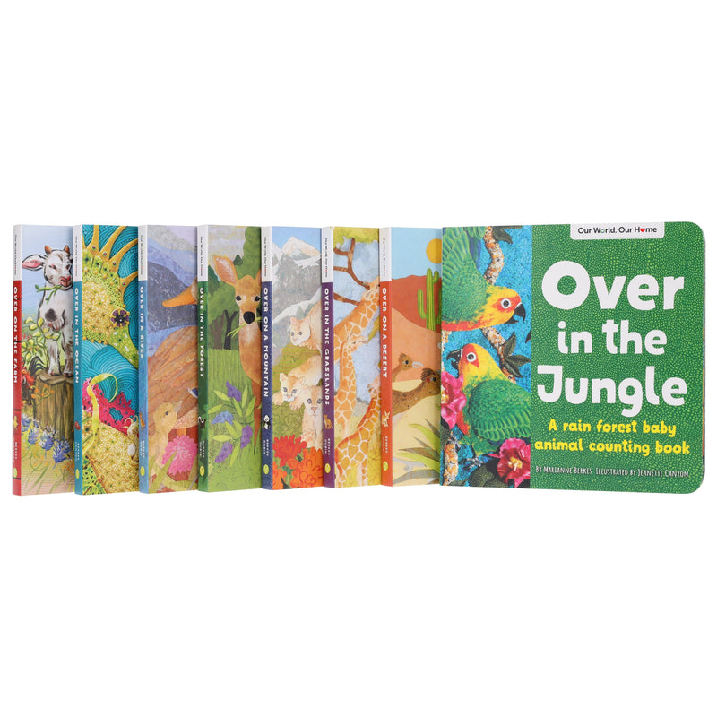 Our World, Our Home Little Library Collection by Marianne Berkes 8 Books Box Set - Ages 3+ - Board Book 3-5 Sourcebooks